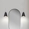 Nuvo Tango 1-Light Wall Sconce - Matte Black with Polished Nickel 60/7469 - alternate 3